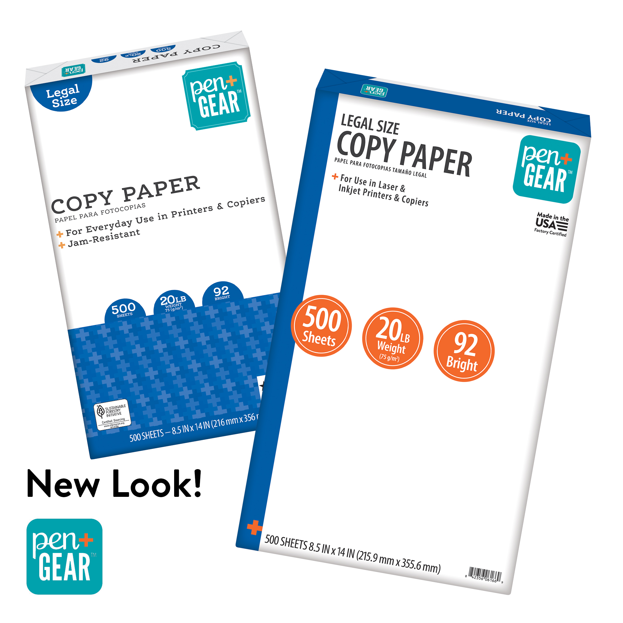 Pen+Gear Legal Size Copy Paper, 500 Sheets photo 2