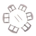 thumbnail image 5 of Replacement Stainless Steel Buckle for Watch Bands - Leather Watch Straps Clasp in 16mm, 18mm, 20mm, 22mm, 24mm, 26mm, 5 of 6