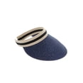 thumbnail image 1 of Top Headwear Paper Braid Visor Sun Hat - Navy, 1 of 1