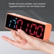 thumbnail image 4 of Temporizador de Gimnasio Portátil Cuenta Regresiva Pantalla LED Anti Vértigo Digital Temporizador de Fitness Reloj Intervalo de Entrenamiento Reloj con Batería Recargable para ANGGREK Otros, 4 of 8