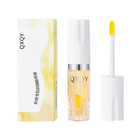 Big sale! Color Changing Lip Serum Oil QXQY Natural Moisture Lipstic Essence Lip Oil W7Q1
