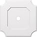 thumbnail image 3 of Ekena Millwork CMP28LE-03000 28 in. OD x 3 in. ID Square Locke Architectural Grade PVC Contemporary Ceiling Medallion, 3 of 3