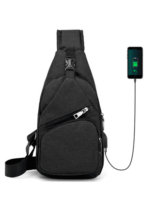 Bulk-buy Men's Crossbody Shoulder Bags Travel Man Purse Casual Sling Pack  Small Leisure Messenger Bag price comparison