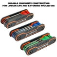 thumbnail image 6 of GreatNeck 2 Folding Star, SAE, And Metric Hex Key Set, Allen Key Set, 6 of 10