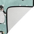 thumbnail image 4 of SKYSONIC Seamless Penguin Pattern Area Rug Carpet 60x48 inch Light Weight Polyester for Living Bedroom, 4 of 6