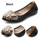 thumbnail image 5 of Zapatos Planos Con Diamantes Imitación Bailarinas Plegables Punta Estrecha Suela Blanda para Boda, 5 of 9