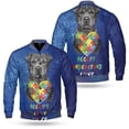 thumbnail image 3 of Autism Awareness Chinese Shar-Pei Accept Understand Love All Over Print 3D Baseball Jacket Dog Lover Bomber Jacket Softball - 12003, 3 of 6