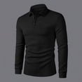 thumbnail image 5 of Vetsdori Long Sleeve Tops for Men Sweatshirt Work Pullover Winter Button up Casual Stylish Collar Mens Tshirts, 5 of 9