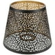 thumbnail image 3 of Pantalla de Metal E27, cubierta de luz decorativa para dormitorio, pantalla de lámpara de mesa de Metal, lámpara de araña para el hogar, pantalla de luz, 3 of 6