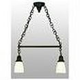 thumbnail image 2 of Tiffany Revival Oyster Bay Goblet 2 Light Kitchen Island Pendant, 2 of 2