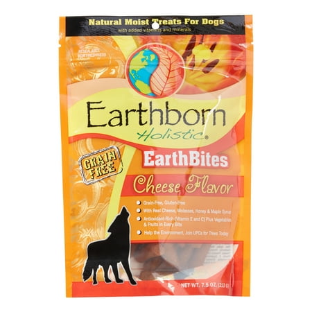 UPC: 0034846722024 | Earthborn Holistic Grain-Free Earthbites Cheese Natural Dry Dog Treats 7.5 oz