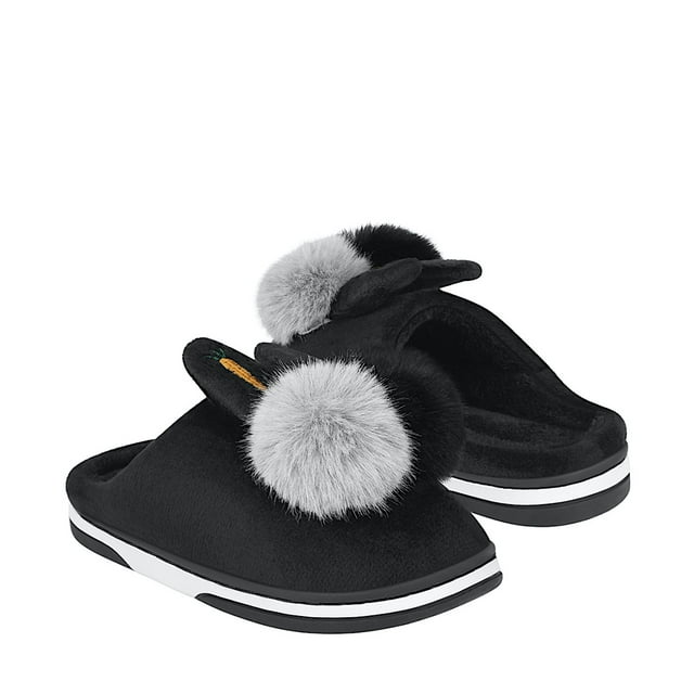 PANTUFLAS NIÑO TORRENTE 47 TEXTIL NEGRO 19-21