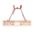 thumbnail image 1 of Dipeador para la escalada de rocas Tirador de tracción Fortalecedor de madera entrenador de escalada para el entrenador de la pared boulder, 1 of 9