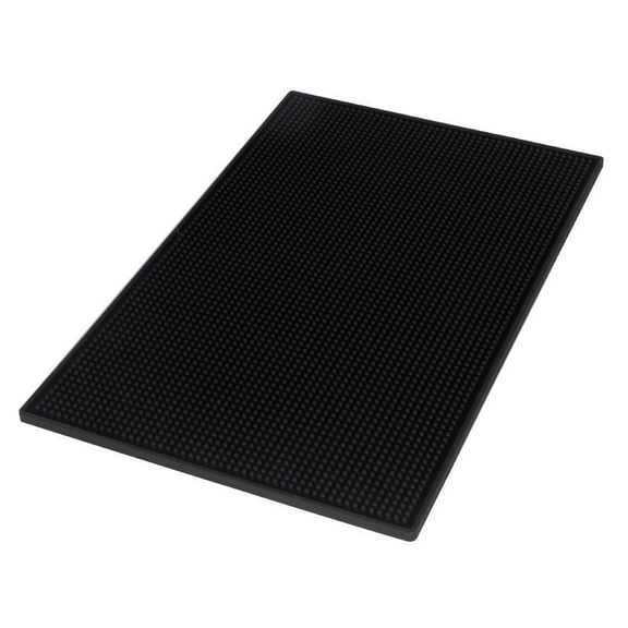 Barber Station Mat for Hair Styling Tools, Heavy Duty Non-Slip Bar Service Mat, Flexible Rubber Mat for Salon Tools