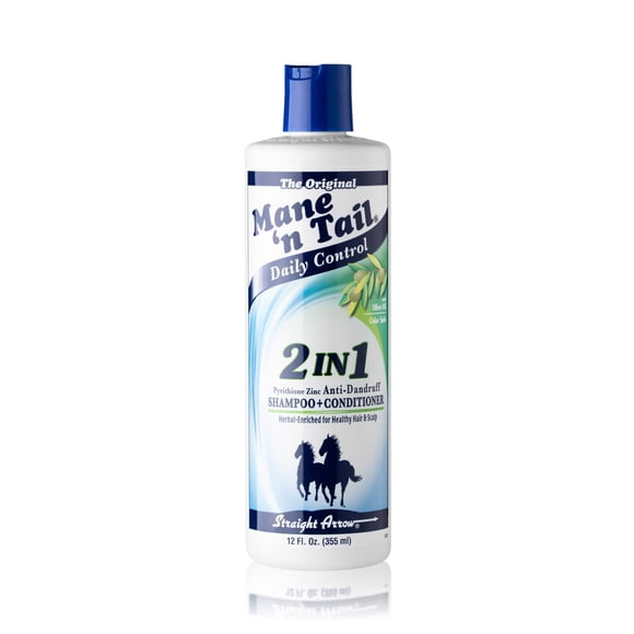 Mane N Tail Daily Control 2 en 1 Champú y acondicionador anticaspa 12 onzas