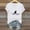 White, variant on ALLLIST Summer Women's Tops Short Sleeve V Neck T-Shirts Animal Print Green Fashion Shirts Tops for Ladies