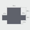 thumbnail image 3 of EGNMCR Sofa Cover Chair Cover Chair Cover Chair Sofa Protector Slip Sofa Cover For 1 Cushion Chair Furniture Protector Suitable For Kids Dog Sofa cushion, 3 of 8