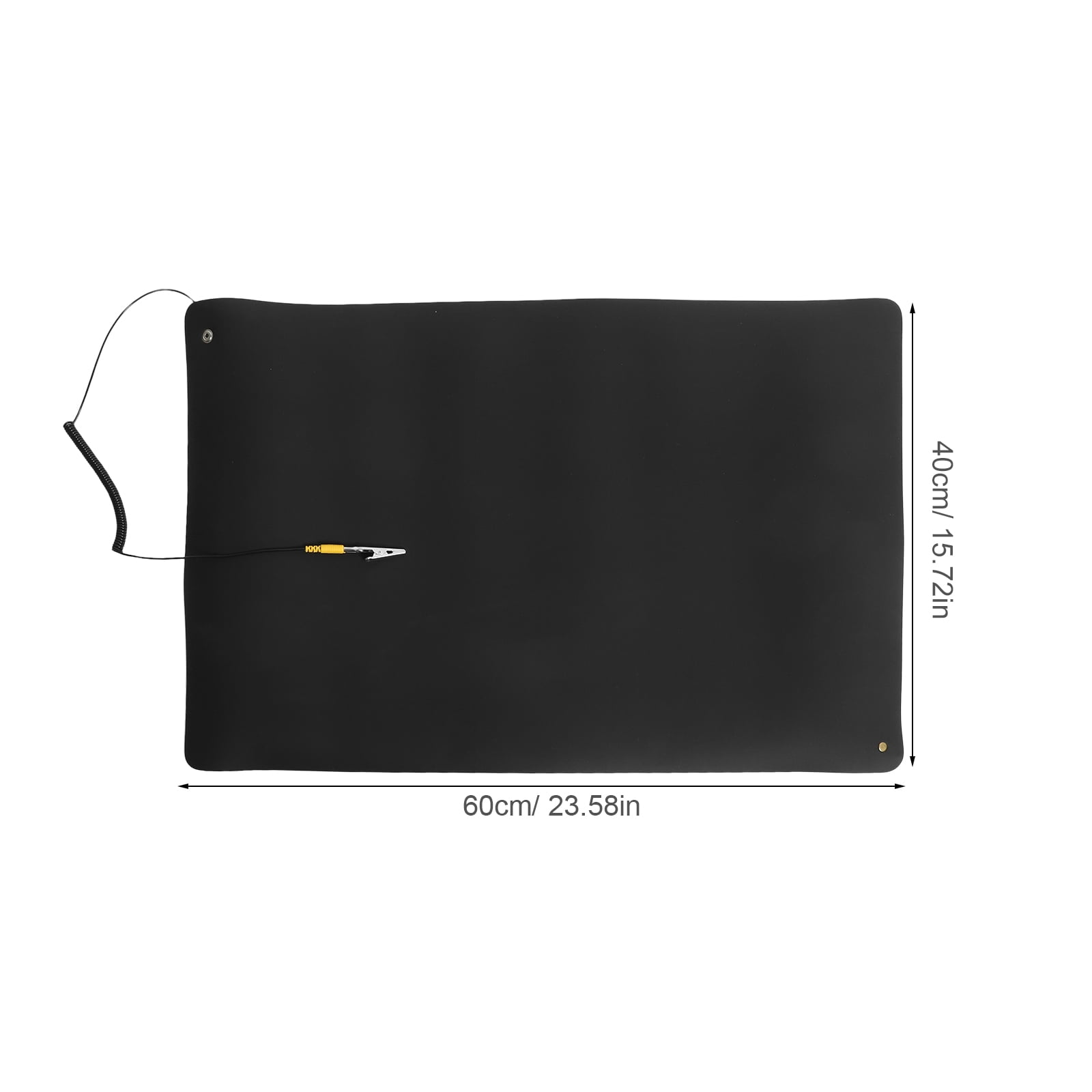 Anti Static Table Mat High Temp Resistant Non Slip Grounding Desk Mat for Sensitive Devices Laptop Phone 1 Set