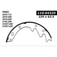 thumbnail image 2 of Centric 111.04320 Centric Brake Shoes, 2 of 4