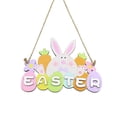 thumbnail image 4 of Axioma Easter Spring Wooden Ornament Figurine Printed Party Favors Supplies Craft Toys Table Sign DIY for Tree Desk Room Farmhouse Patio Decoration Easter bunny, 4 of 8
