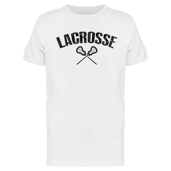 Lacrosse  Graphic T-Shirt Men -Image by Shutterstock, Male 3X-Large