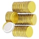 thumbnail image 3 of Inteprter 12 tapas de 70 mm de boca ancha para tarros de conservas, tapas de almacenamiento de sellado, tapa de repuesto Cocina y Comedor Dorado, 3 of 6
