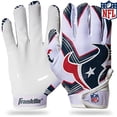 thumbnail image 1 of Guantes de receptor de fútbol Franklin Sports Houston Texans Yout, 1 of 1
