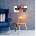 thumbnail image 4 of Epic Art 'Vincent Flamin Gogh' by Gregory Constantine, Acrylic Glass Wall Art, 24"x12", 4 of 8