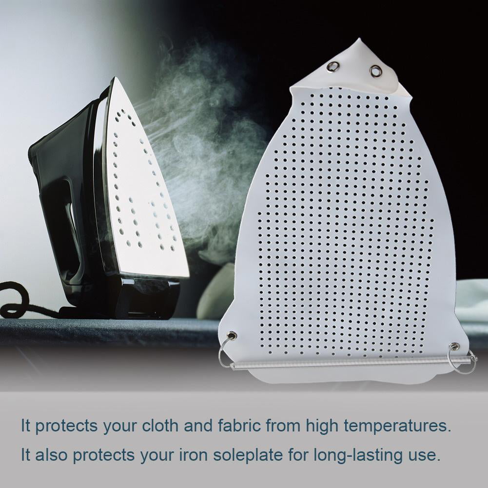 Iron Shoe Cover Teflon Iron Sole Shield Cloth Ironing Board Aid Protect Fabrics Heat Protector Forfor Home Fabrics Cloth Protection 