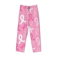thumbnail image 4 of Balery Men'S Breast Cancer Awareness (3) Pants,Sleepwear Pants,Pajama Pants,Pj Bottoms Drawstring And Pockets-Small, 4 of 9