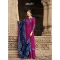 thumbnail image 2 of Pakistani Indian Designer Ready to Wear Cotton Straight Salwar Kameez Plazzo Dress ( Pink, XS - 36 ), 2 of 5