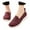 Purple, variant on CAIXAI Orthopedic Shoes for Women Arch Support Women Sock Sneakers Comfortable Walking Anti-Skid Wide Walking Shoes for Women Mesh Knitted Woven Womens Mary Jane Shoes Hands-Free Workout Gym Shoes