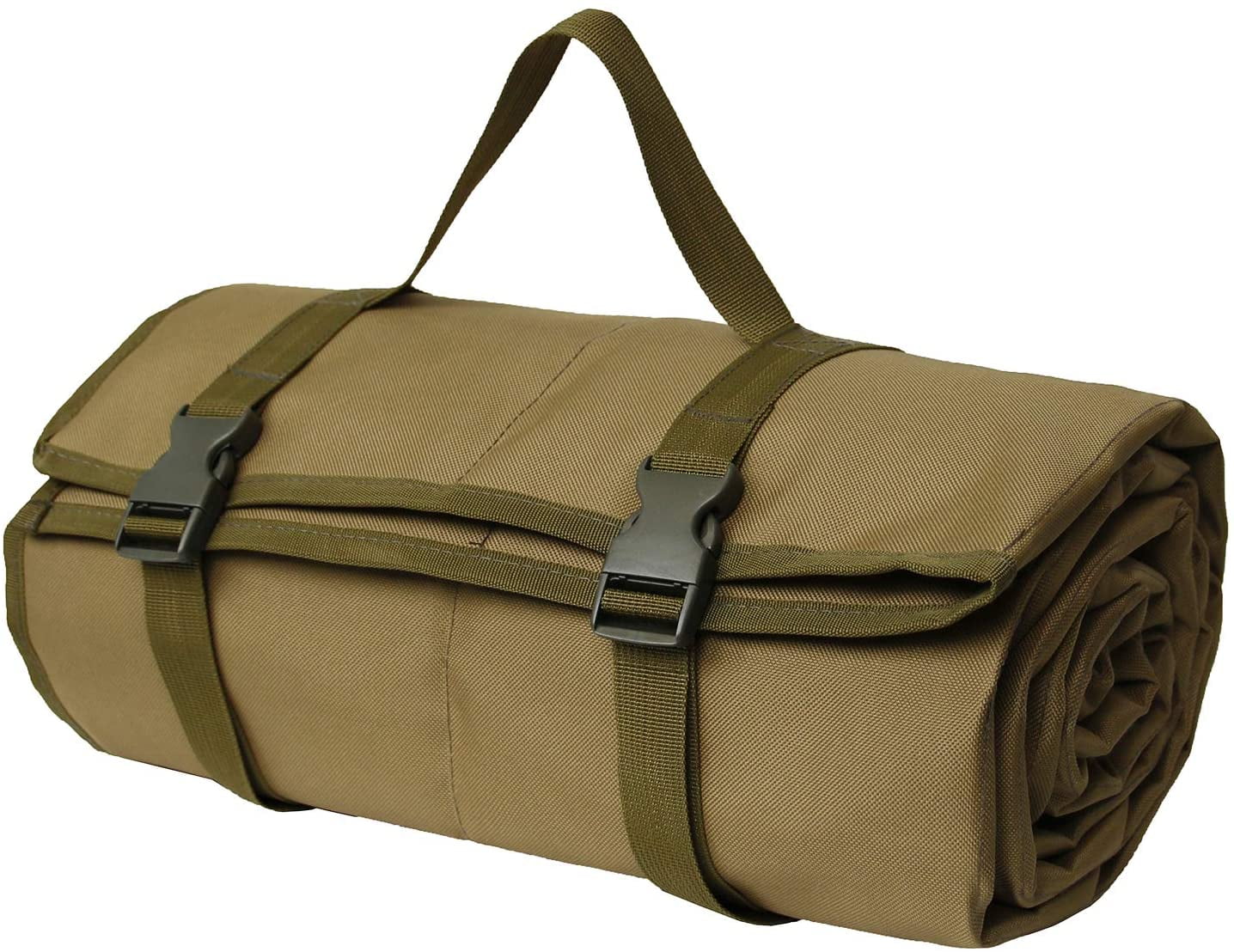 MYDAYS HUNTING Tactical Roll Up Padded Shooting Mat,NonSlip Durable