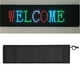 thumbnail image 5 of Letrero de pantalla LED programable bajo consumo de energía USB 5V Silicona Resolución 16x64 Control de aplicación de pantalla de automóvil LED flexible para tienda de ANGGREK Otros, 5 of 8