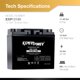 thumbnail image 3 of Batería de plomo ExpertPower EXP12180 12V 18Ah, 3 of 8