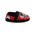 thumbnail image 3 of Disney Mickey Mouse Toddler Kid's Plush A-Line Slippers CH89552H, 3 of 7