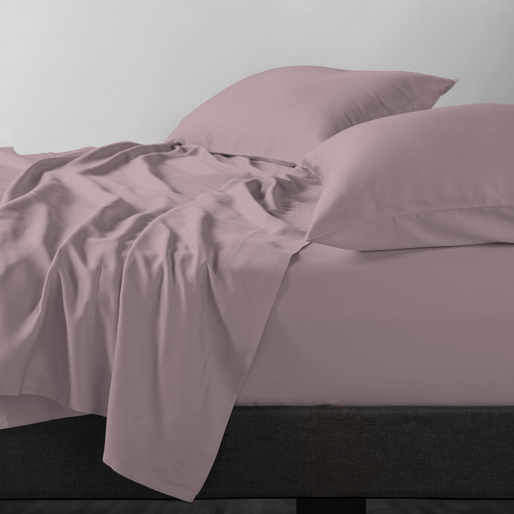 Allswell 4-Piece Soft & Silky Luxury 100% TENCEL™ Sheets Set, Mauve Dream, Queen