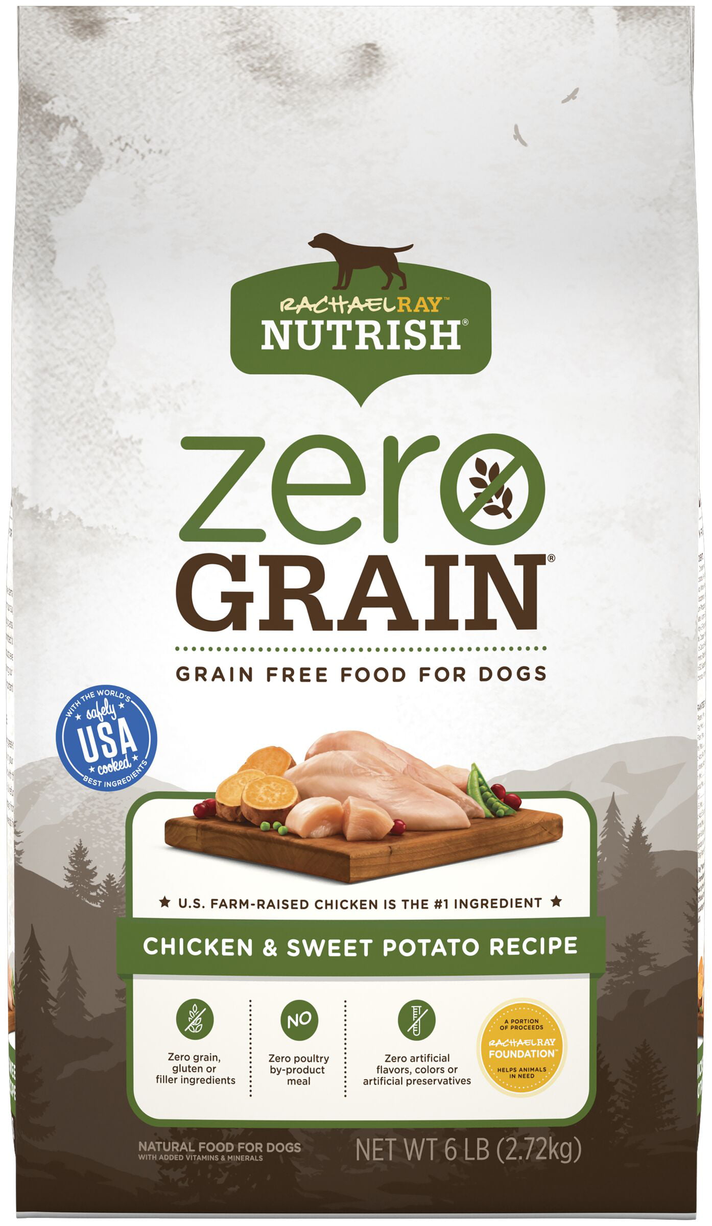 Rachael Ray Nutrish Zero Grain Natural Dry Dog Food ...
