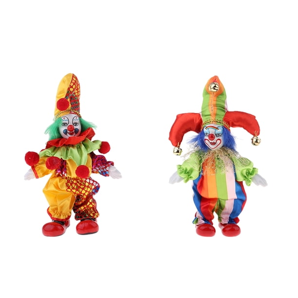 2pcs Decoración Hombre Muñeca Para Navidad, Cumpleaños Sunnimix Muñecas de porcelana coleccionables