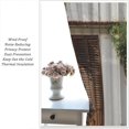 thumbnail image 5 of Italian Scenery Curtain, Old Courtyard Rome Italian Coffee Chair City Historic House On The Street, Living Room Bedroom Curtain Set 2 Panels,84x84 Inches, Style-2, 5 of 5
