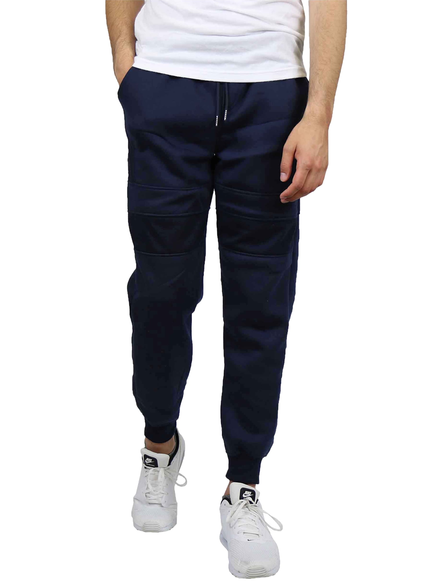 Galaxy By Harvic Men's Slim-Fit French Terry Joggers (S-2XL) - Walmart.com