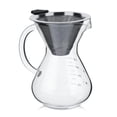 thumbnail image 2 of Cafetière à filtre en verre de 400 ml avec nce pour le bureau et la maison, 2 of 4