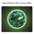 thumbnail image 2 of Whale Glow-in-the-Dark Fluorescent Drawer Pulls - Round 4-Pack - Suitable for Cabinets, Wardrobes, and Dressers - Decorative Door Knobs,and Cabinet Handles with Screws, 2 of 6