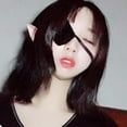 thumbnail image 3 of Coofit Girl Eye Patch Cute Simple Japanese Style Eye Mask Costume Mask Cosplay Mask, 3 of 6