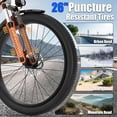 thumbnail image 5 of AOANGO Electric Bike for Adults, 26" Tire Up to 80Miles Commute Mountain Bike with 48V Removable Battery, 5 of 9