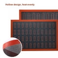 thumbnail image 3 of Advancent Galletas Alfombrilla para hornear antiadherente Resistente a altas temperaturas Almohadilla para horno de silicona Panadería Utensilios para Type3 NO3 Advancent HA009631-03, 3 of 6