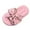 Red, variant on NOKIO Children'S Princess Style Beach Sandals Children Shoes Fashion Slippers Bowknot Princess Household Shoes Cute Outer Wear Soft Bottom Slippers Girls Fairy Style Flip Flops