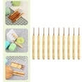 thumbnail image 2 of Ergonomic Wooden Grip Handles Crochet Hook Needle 2mm, 2 of 11