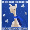 thumbnail image 4 of Old Glory Mens Big Alpaca Scarf Ugly Christmas Sweater Short Sleeve T Shirt, 4 of 6
