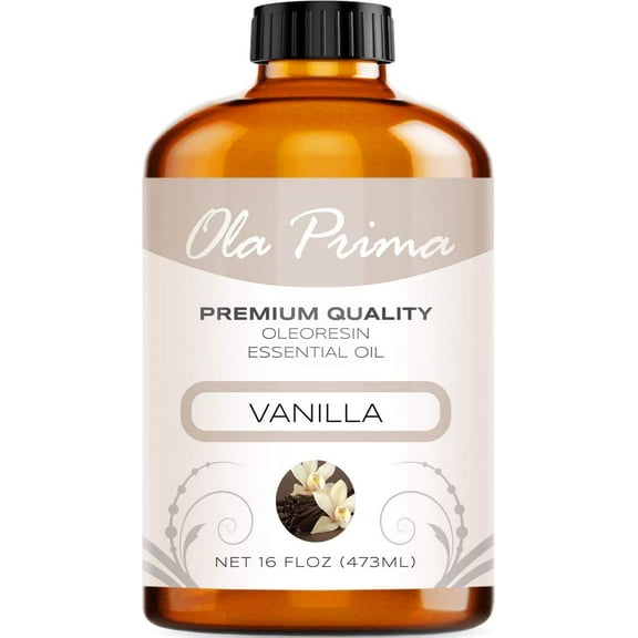 Ola Prima Vanilla Essential Oil, 16 fl oz